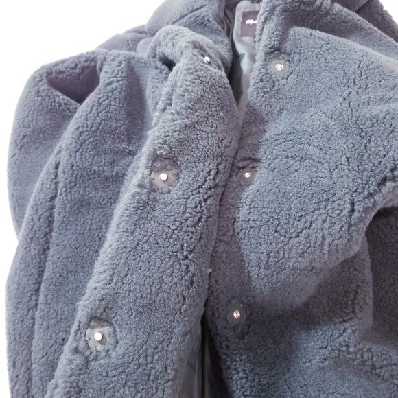Madewell Sherpa Teddy Coat - Picture 10 of 14